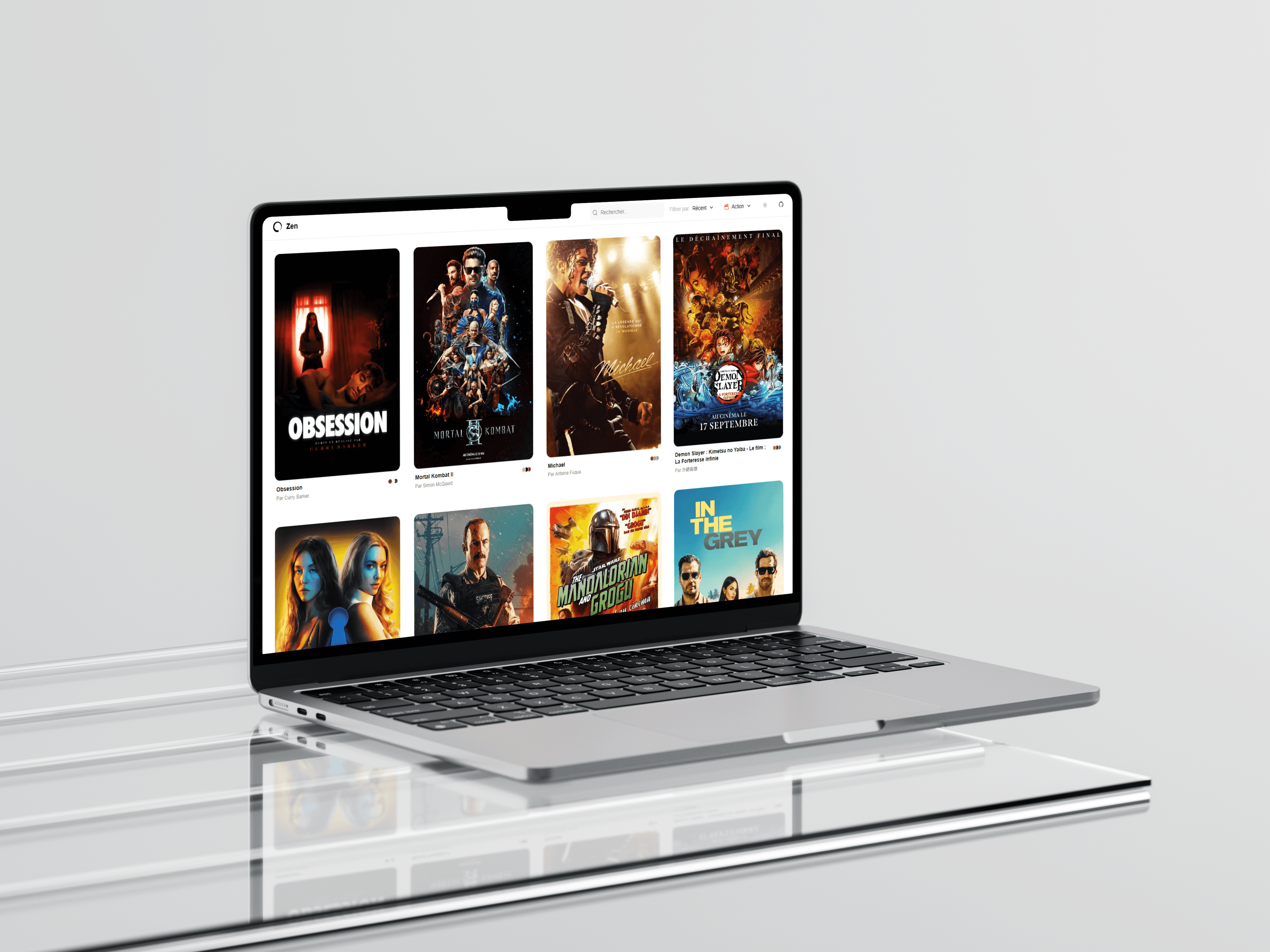 Zen • Catalogue de films intelligent